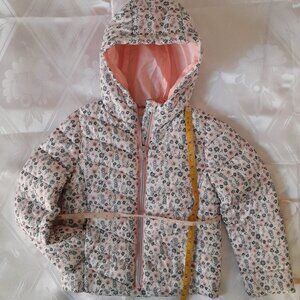 Gorgeous floral print girl's jacket